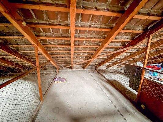 Eigenes Dachbodenabteil 