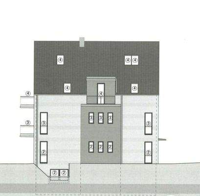 Niederstr. Ansicht Ost