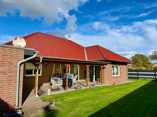 Rückwärtige Hausansicht