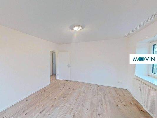 Ansicht II: Wohn- und Esszimmer