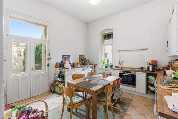 Küche im Obergeschoss