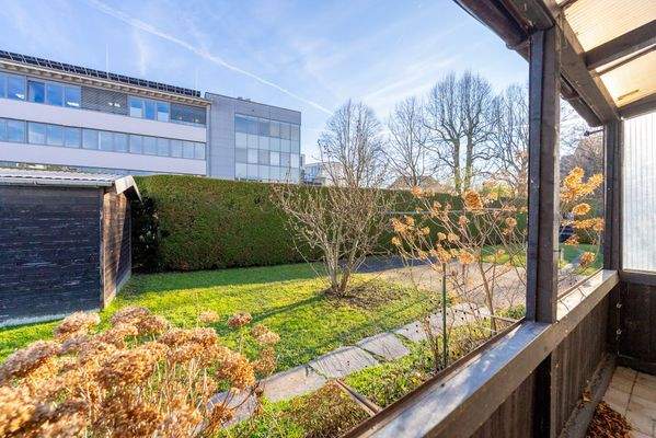 Blick von der Terrasse 