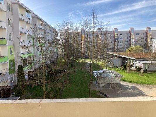 Balkonaussicht (Muster)