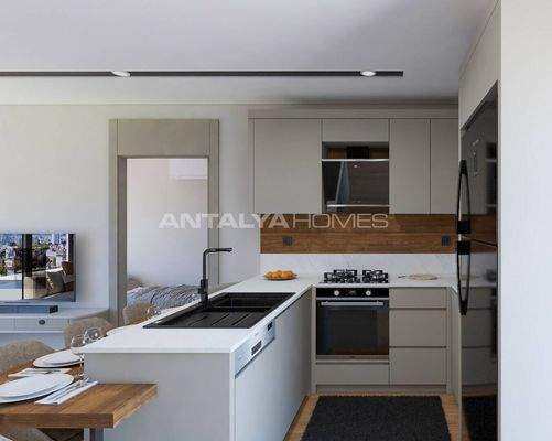 Apartments in Complex Close to Airport in Antalya Kepez