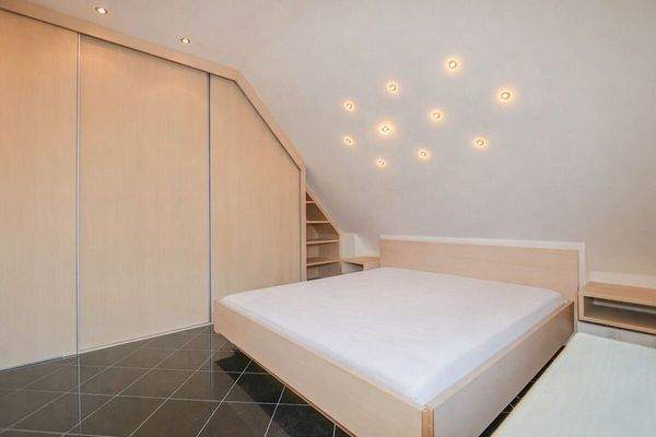 Das Schlafzimmer im OG