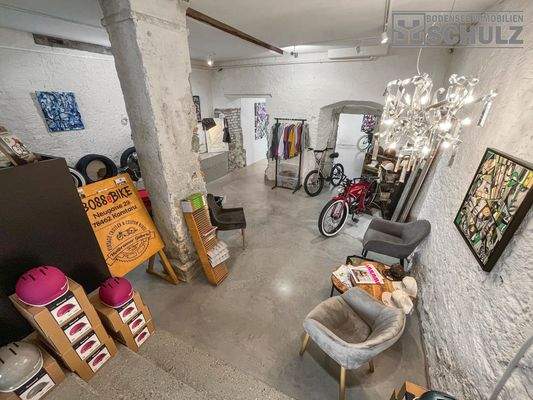 Blick in den mittleren und hinteren Bereich