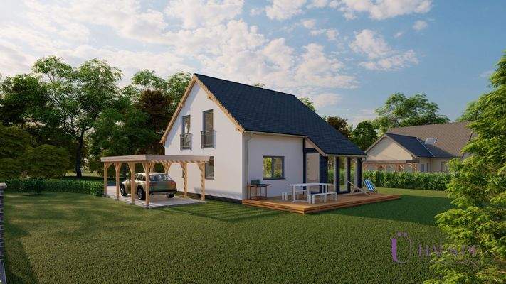 Nova 122 Außenansicht 2 mit Logo