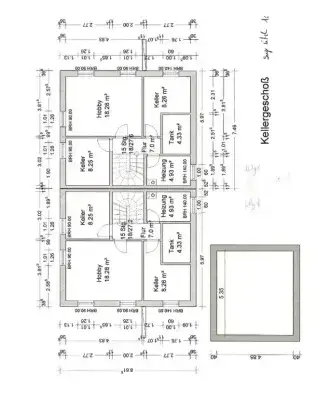 Grundriss Kellergechoss