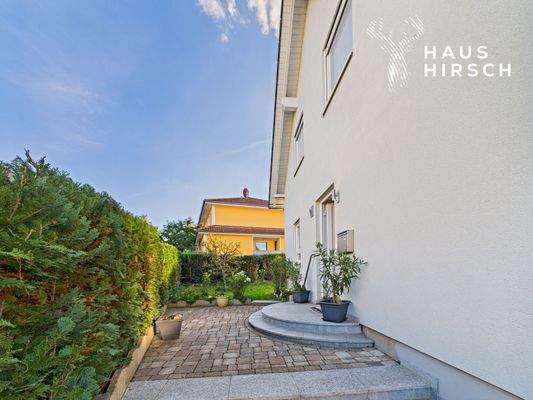 Eingangsbereich zum Haus