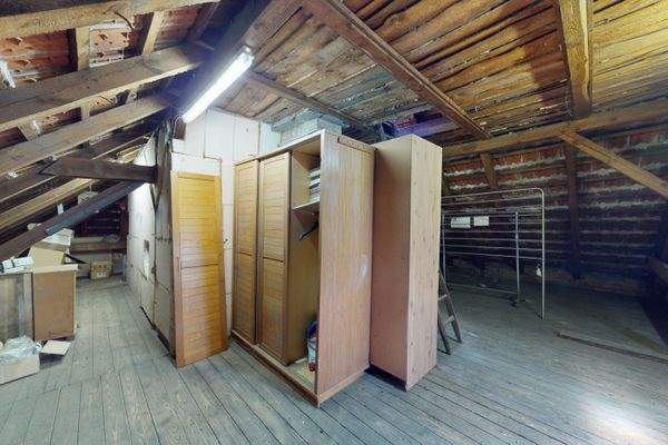 Dachboden unausgebaut