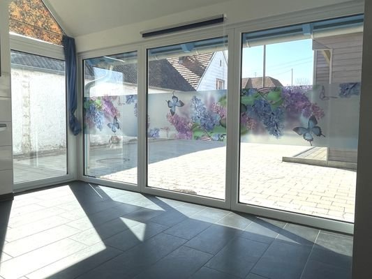 Glas-Erker im Wohnbereich