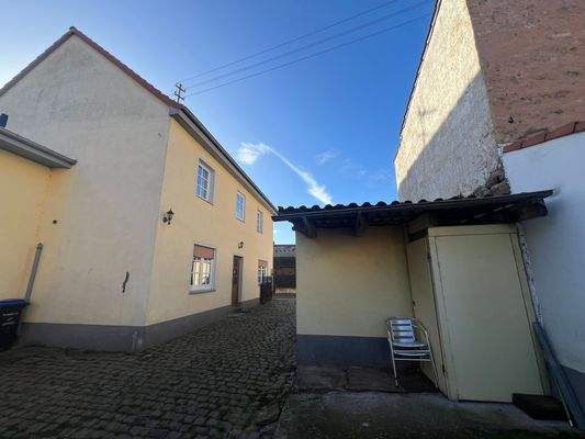 Kleiner Schuppen als HWR genutzt