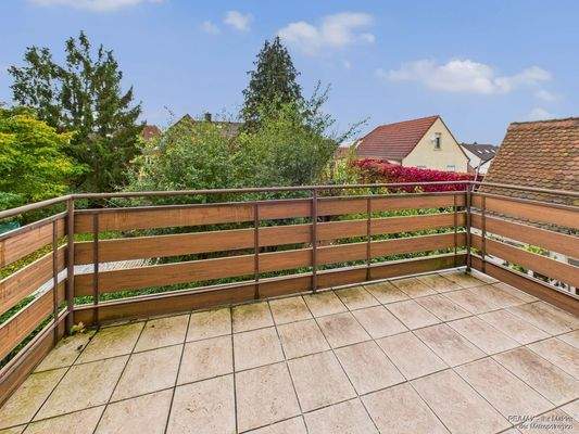 Balkon Hauptgebäude