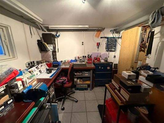 Werkstatt im Keller