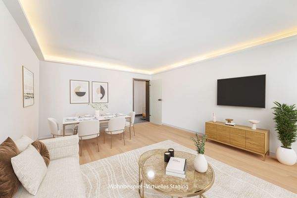 Wohnbeispiel - Wohnen/Essen Ebene 1