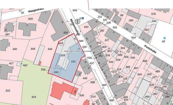 Lageplan Mühlenmathe 37