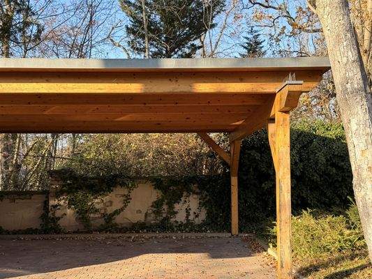 dach über ihren 4 rädern