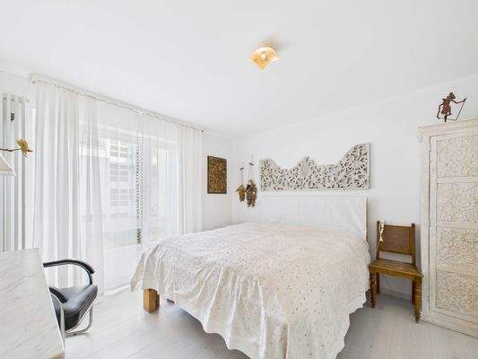 Schlafzimmer Richtung Osten