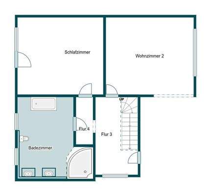 Grundriss Skizze 1.OG