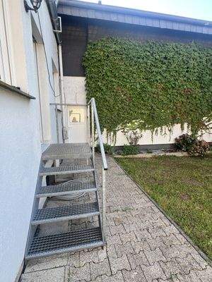 Gartenzugang von der Küche