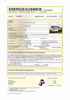 Energieausweis Seite 1