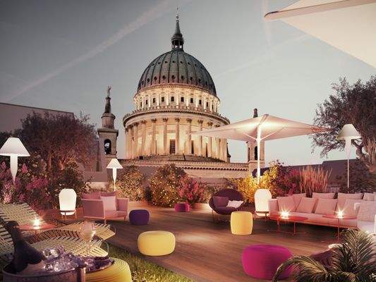 Visualisierung Dachterrasse