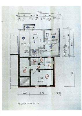 Grundriss Kellergeschoss