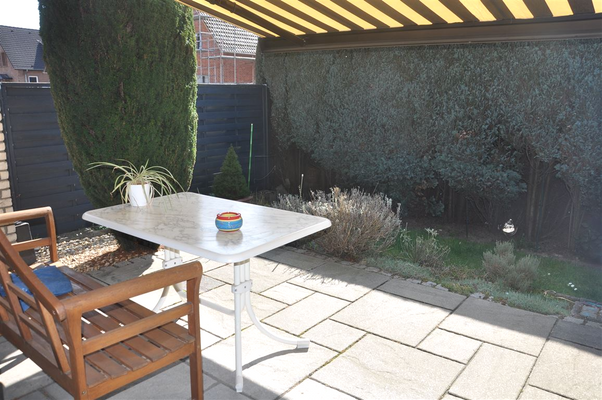 Blick auf die Terrasse