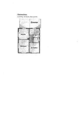 Grundriss Obergeschoss