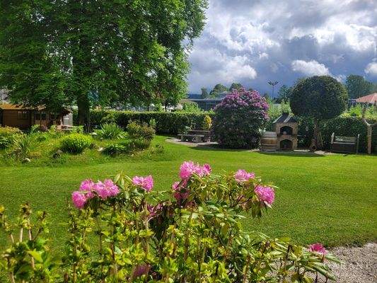 blühender Garten