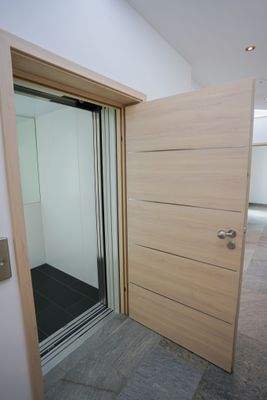Fahrstuhl bis in die Wohnung