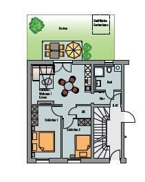 Wohnung B-07 mit Garten