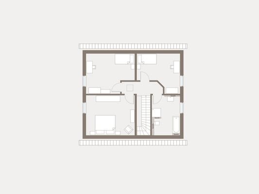 Home 6 Muster-Grundriss Erdgeschoss