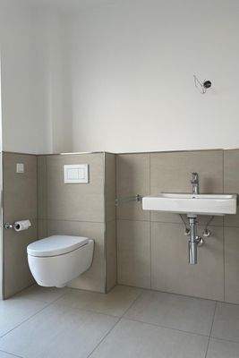 Gäste-WC mit Tageslicht