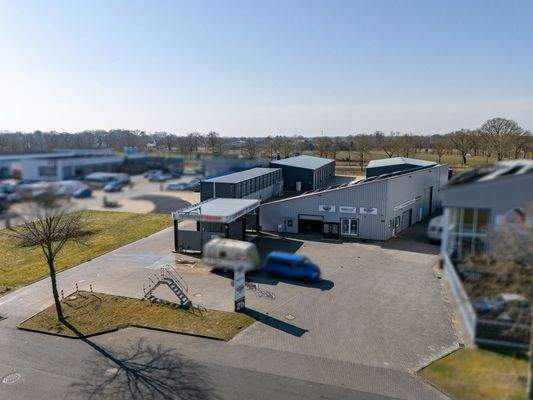 Blick auf den Waschpark