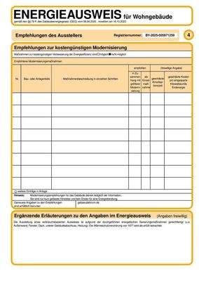 Energieausweis Seite 4