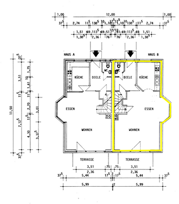Grundriss Erdgeschoss