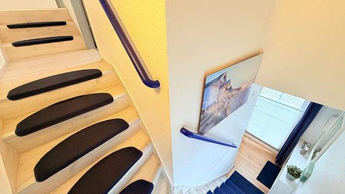 Treppe ins Dachgeschoss