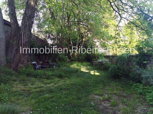 Der hintere Gartenteil