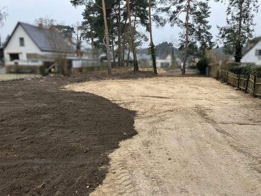 Blick über die Fläche