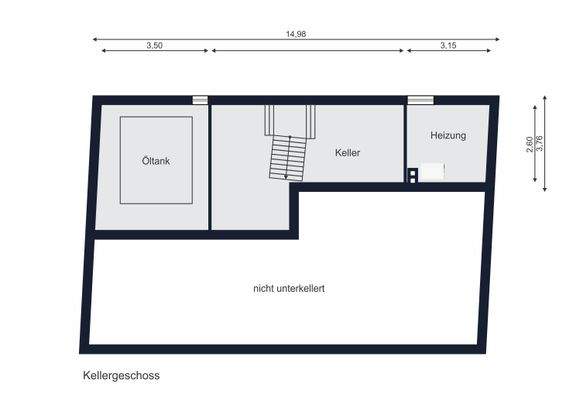 Grundriss Kellergeschoss