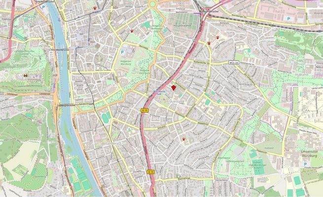 Quelle OpenStreetMap Deutschland - Karte