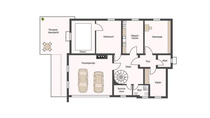 Grundriss Kellergeschoss