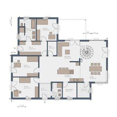 Grundriss Erdgeschoss