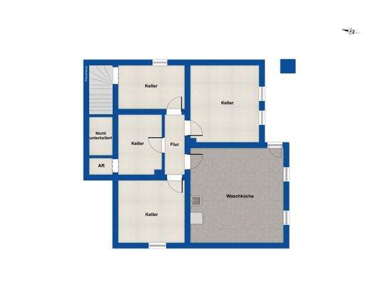 Grundriss Keller