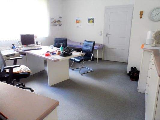 Arztzimmer der Praxis