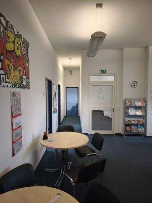 Eingang/Ausgang Büro