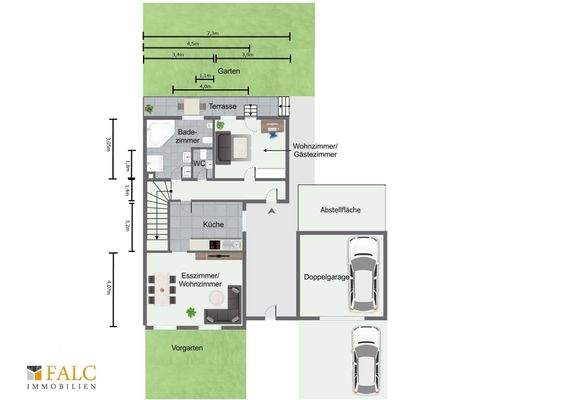 Grundriss Erdgeschoss