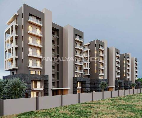 Flats in Complex with Ideal Location Antalya Altintas