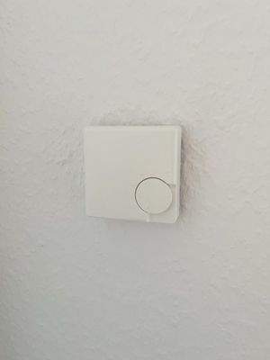 Bedienelement Fußbodenheizung